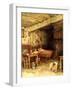 Interior of a Cottage-Alexei Alexevich Harlamoff-Framed Giclee Print