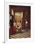 'Interior of a Dutch House', c1658, (c1915)-Pieter De Hooch-Framed Giclee Print