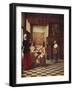 'Interior of a Dutch House', c1658, (c1915)-Pieter De Hooch-Framed Giclee Print