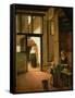 Interior of a Dutch House-Pieter de Hooch-Framed Stretched Canvas