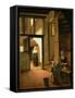 Interior of a Dutch House-Pieter de Hooch-Framed Stretched Canvas