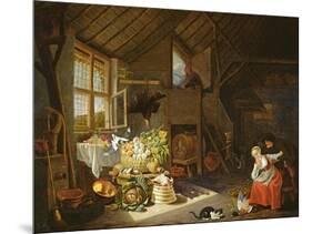 Interior of a Farmhouse-Hendrik Martensz Sorgh-Mounted Giclee Print