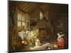 Interior of a Farmhouse-Hendrik Martensz Sorgh-Mounted Premium Giclee Print