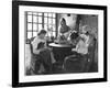 Interior of a Fisherman's Home, C.1900-Emile Frechon-Framed Photographic Print