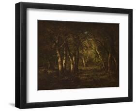 Interior of a Forest, 1862 (Oil on Canvas)-Narcisse Virgile Diaz de la Pena-Framed Giclee Print