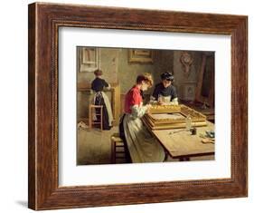 Interior of a Frame Gilding Workshop-Louis-Emile Adan-Framed Giclee Print