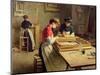 Interior of a Frame Gilding Workshop-Louis-Emile Adan-Mounted Giclee Print
