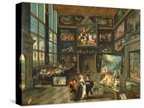 Interior of a Gallery, 1637-Cornelis de I Baellieur-Stretched Canvas