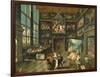 Interior of a Gallery, 1637-Cornelis de I Baellieur-Framed Giclee Print