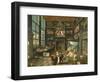 Interior of a Gallery, 1637-Cornelis de I Baellieur-Framed Premium Giclee Print