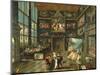 Interior of a Gallery, 1637-Cornelis de I Baellieur-Mounted Premium Giclee Print