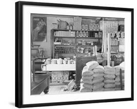 Interior of a general store in Moundville, Alabama, 1936-Walker Evans-Framed Photographic Print