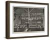 Interior of a Gold Quartz Crushing Battery, Thames Gold-Fields, New Zealand-null-Framed Giclee Print
