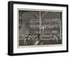 Interior of a Gold Quartz Crushing Battery, Thames Gold-Fields, New Zealand-null-Framed Giclee Print