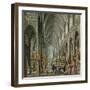 Interior of a Gothic Church, 1596-97-Pauline Baynes-Framed Giclee Print