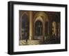 Interior of a Gothic Church-Pieter The Elder Neeffs-Framed Giclee Print