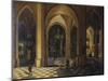 Interior of a Gothic Church-Pieter The Elder Neeffs-Mounted Giclee Print