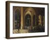 Interior of a Gothic Church-Pieter The Elder Neeffs-Framed Giclee Print