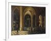 Interior of a Gothic Church-Pieter The Elder Neeffs-Framed Giclee Print