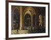 Interior of a Gothic Church-Pieter The Elder Neeffs-Framed Giclee Print