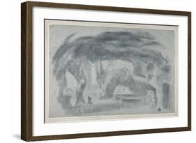 Interior of a Grotto-Richard Wilson-Framed Giclee Print