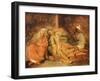 Interior of a Harem, 1856-Théodore Chassériau-Framed Giclee Print