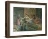 Interior of a Harem, circa 1865-Leon-Auguste-Adolphe Belly-Framed Giclee Print