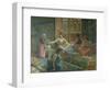 Interior of a Harem, circa 1865-Leon-Auguste-Adolphe Belly-Framed Premium Giclee Print