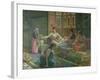 Interior of a Harem, circa 1865-Leon-Auguste-Adolphe Belly-Framed Giclee Print