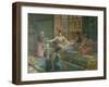 Interior of a Harem, circa 1865-Leon-Auguste-Adolphe Belly-Framed Giclee Print
