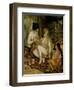 Interior of a Harem in Montmartre, Parisian Women Dressed as Algerians, 1872-Pierre-Auguste Renoir-Framed Giclee Print