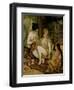 Interior of a Harem in Montmartre, Parisian Women Dressed as Algerians, 1872-Pierre-Auguste Renoir-Framed Giclee Print