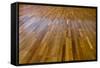 Interior of a Home with Refinished Hardwood Floors.-jannoon028-Framed Stretched Canvas