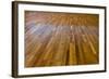 Interior of a Home with Refinished Hardwood Floors.-jannoon028-Framed Photographic Print