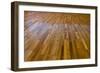 Interior of a Home with Refinished Hardwood Floors.-jannoon028-Framed Photographic Print