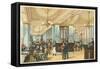 Interior of a Hotel-null-Framed Stretched Canvas