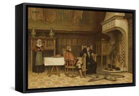 Interior of a House, 15th Century-Willem II Steelink-Framed Stretched Canvas