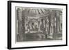 Interior of a Jain Temple at Dailwarra, Mount Aboo-null-Framed Giclee Print