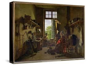 Interior of a Kitchen, 1815-Martin Drolling-Stretched Canvas