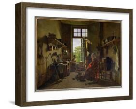 Interior of a Kitchen, 1815-Martin Drolling-Framed Giclee Print