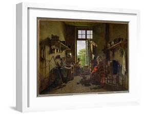 Interior of a Kitchen, 1815-Martin Drolling-Framed Giclee Print