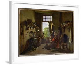 Interior of a Kitchen, 1815-Martin Drolling-Framed Giclee Print