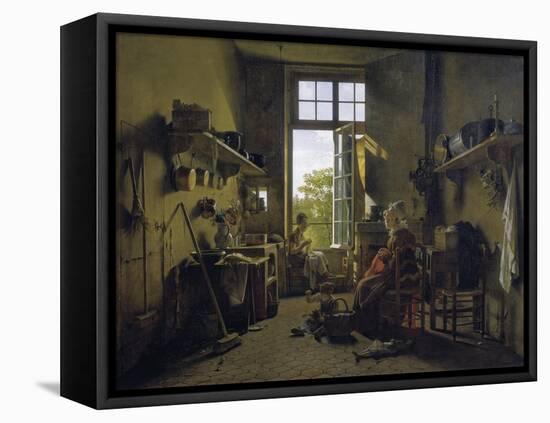 Interior of a Kitchen-Martin Drolling-Framed Stretched Canvas