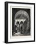 Interior of a Koptic Church, Writing Room at Girgeh-null-Framed Giclee Print