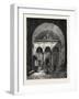 Interior of a Koptic Church, Writing Room at Girgeh-null-Framed Giclee Print