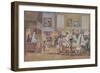 Interior of a London Coffee House, C.1650-1750-null-Framed Giclee Print