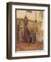 Interior of a Mosque of Mimbar of the Great Mosque at Damascus-Frederic Leighton-Framed Giclee Print