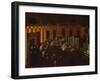 Interior of a North Italian Synagogue During Rosh Ha-Shanah Service-North Italian School-Framed Giclee Print