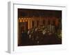 Interior of a North Italian Synagogue During Rosh Ha-Shanah Service-North Italian School-Framed Giclee Print