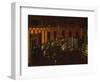 Interior of a North Italian Synagogue During Rosh Ha-Shanah Service-North Italian School-Framed Giclee Print